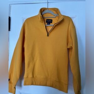 Jansport XS Yellow Quarter Zip Sweatshirt